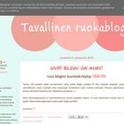 Tavallinen ruokablogi