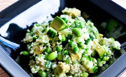 Grøn quinoa salat