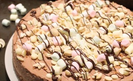 Rocky road juustokakku