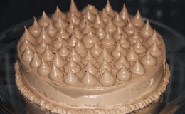 Sjokoladekake med krem
