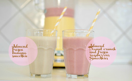 Mandelmelk smoothie