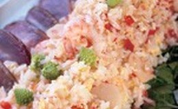Thai stekt ris