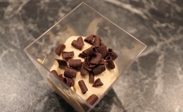 Salted caramel mousse