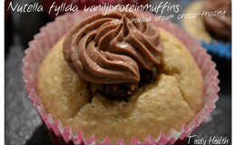 Nutellafyllda Vaniljmuffins