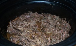 Slow cooked food