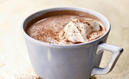 Hot Chocolate With Mintstick