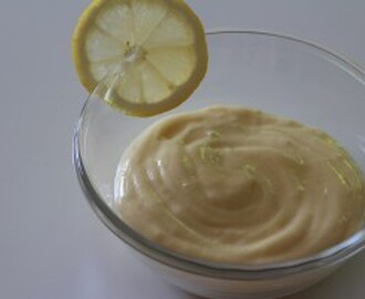 Citron/hvidløg mayonaise