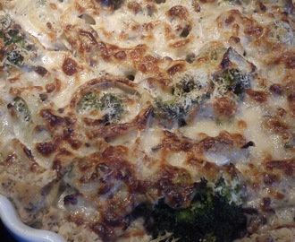 Broccoli – gorgonzola tærte