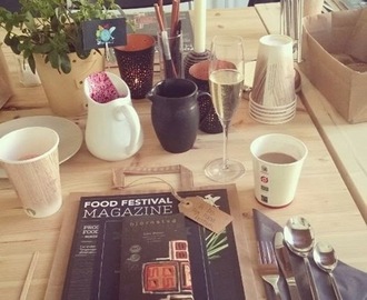 Weekend Event med Food Festival Brunch og Tilmelding som Frivillig til Sæson 2014....