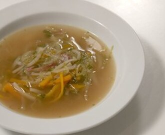 Basissuppe - juliennesuppe - minestrone - grøntsagssuppe