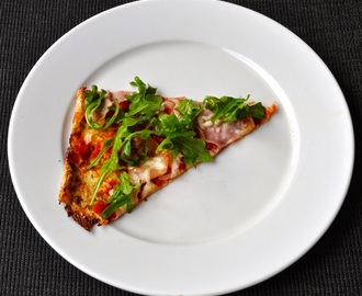 Blomkåls pizzabund (glutenfri)