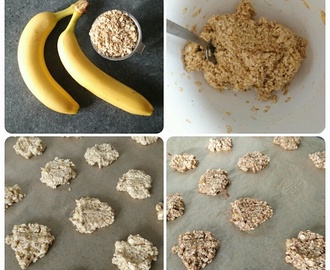 Banan-havregrynssmåkager - glutenfri