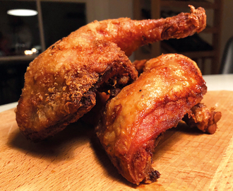 Greasy Chicken: Kylling stegt i andefedt