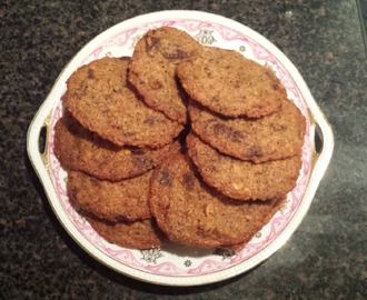 Cookies af lakridsmarcipan