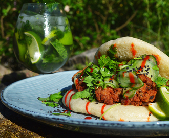 Gua Bao med Spicy Fried Chicken