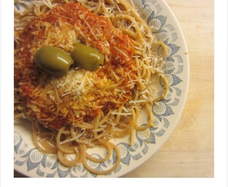 Hverdagsmad: Spaghetti med tomatsauce