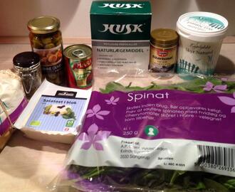 Repost: Glutenfri madboller med spinat og oliven!