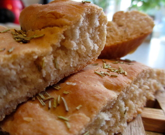 Foccacia brød