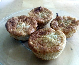 Muffins med æble og kanel
