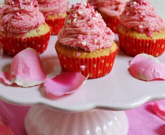 Valentinsdags cupcakes - eller bare Verdens bedste!