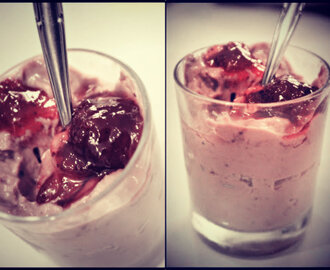 Vegansk multibær dessert - sukkerfri!