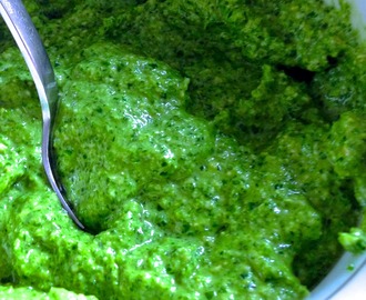 Ramsløg pesto