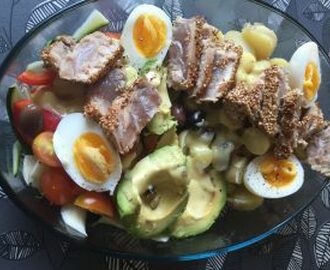Tunbøf salat