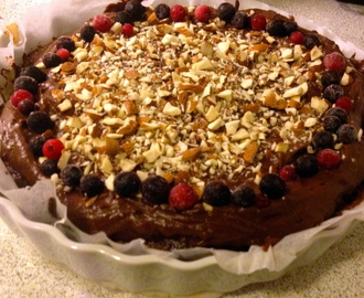 Sukkerfri chokoladekage med choko mouse og wauw-faktor!
