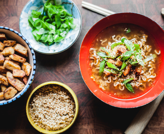 Japansk ramen-suppe