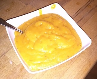 Cremet gulerods suppe