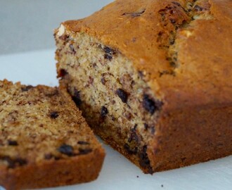 Bananbrød med ingefær og citron