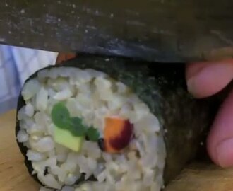 Grøntsags sushi - Makiruller
