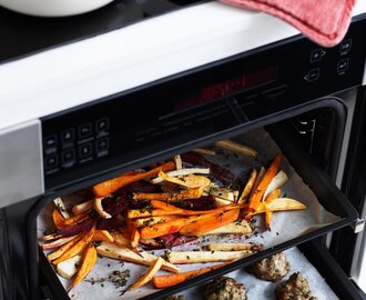 frikadeller og rodfrugter