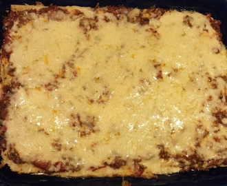 LCHF lasagne