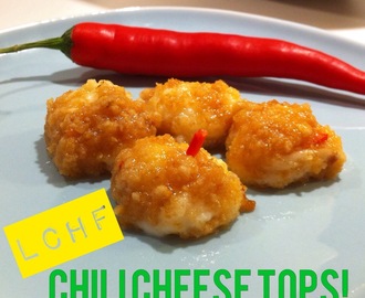 Hurtige LCHF-chili cheese tops