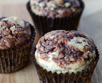 Bananmuffins med nutella