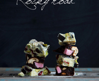 Chocolate chunks / Rocky road style