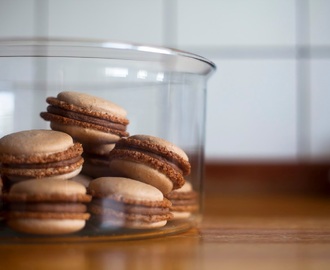 Chokolade Macarons