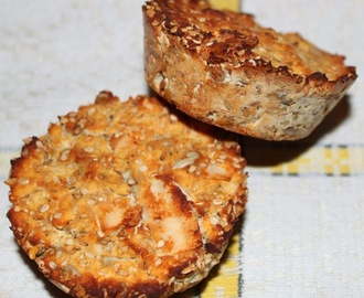 Kokos-banan 'stenaldermuffins' - glutenfri, og fyldt med fibre og protein