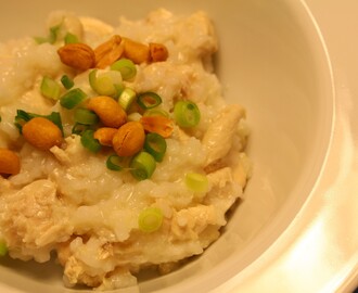 Congee med kylling - en asiatisk risgrød