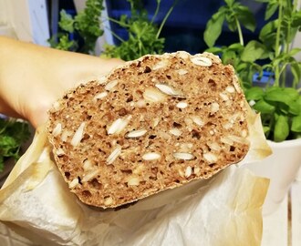 Glutenfrit ‘rug’brød, og som surdejsrugbrød