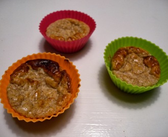 Æble-kanel proteinmuffins