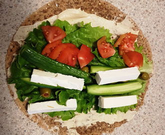 Græsk Salat Wrap