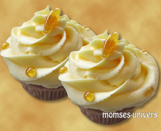 Karameltecupcakes med citroncreme