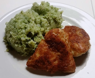 Parmesan-paneret Kylling med Broccolimos