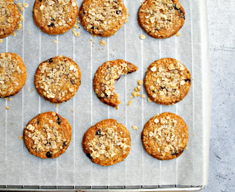 Sunde cookies lavet på to ingredienser