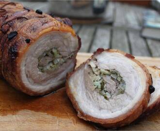 Porchetta i weberen