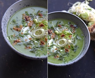 ÆRTESUPPE MED BACON // PEA SOUP WITH BACON