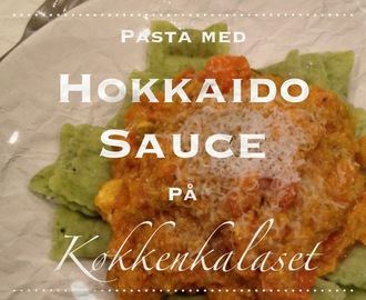 Pasta med Hokkaidosauce