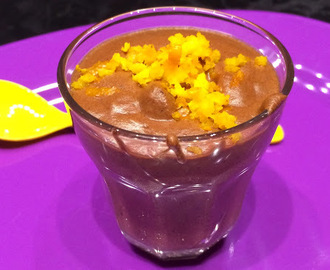 Chokolade mousse m/ appelsin